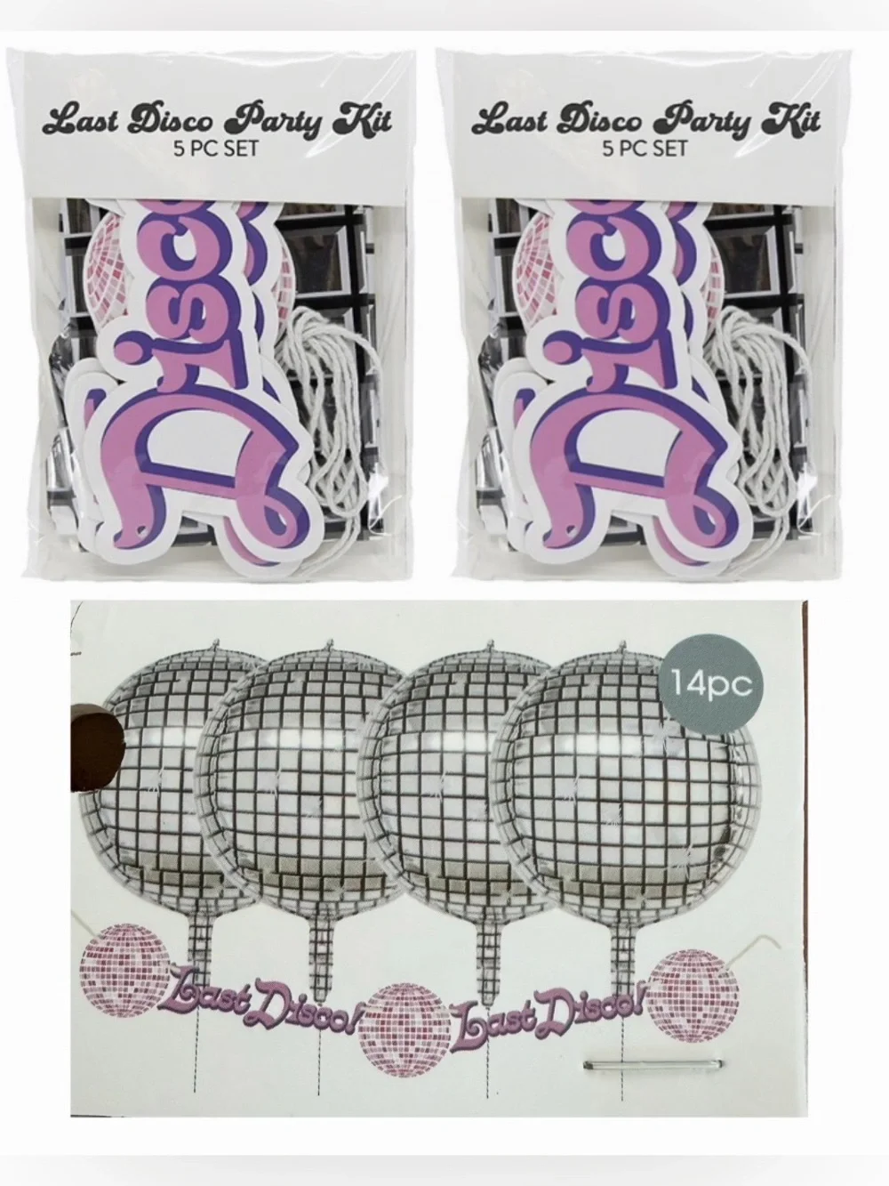 Bachelorette Last Disco Party 14 pc Kit - 2 Pack